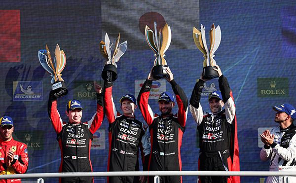 FIA World Endurance Championship (WEC) 2023 Monza Toyota winnaars podium