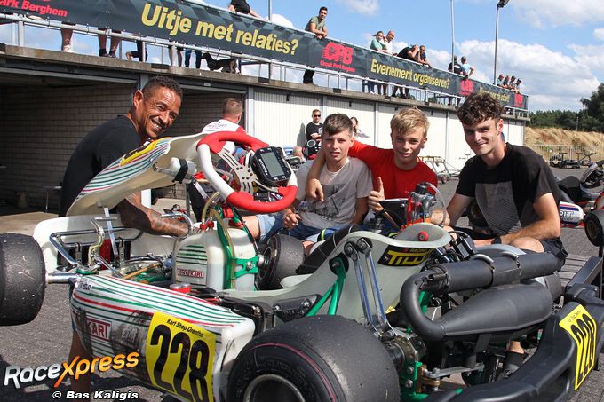 Kevin Gubbels rechts en Rocco Keur