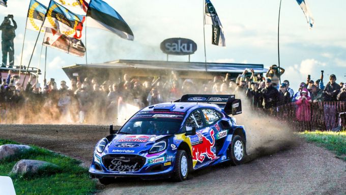 FIA WRC Rally Estonia 2023 Ott Tanak Ford Puma