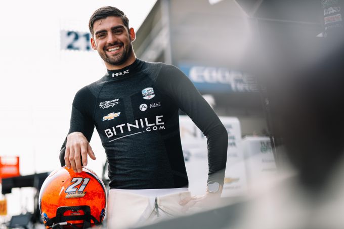 Indy Car Rinus ‘VeeKay’ van Kalmthout