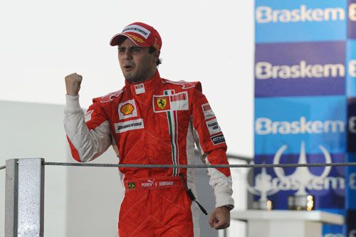Felipe_Massa gebalde vuist