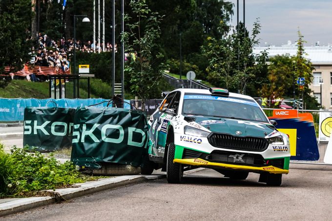 Secto Rally Finland 2023 Jari Huttunen/Antti Haapala Škoda Fabia RS Rally2