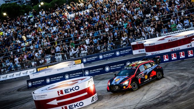 Acropolis Rally 2023 P3 Thierry Neuville/Martijn Wydaeghe Hyundai i20 N Rally1 HYBRID