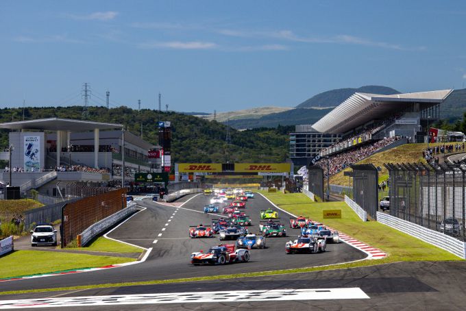 FIA World Endurance Championship 6 Hours of Fuji vergezicht actie