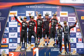 FIA World Rally Championship Acropolis Rally 2023 Podium_Ceremony