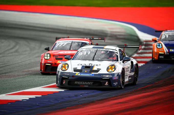 Porsche Carrera Cup Benelux Red Bull Ring Ad Geerts actie