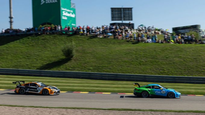 Porsche Carrera Cup Deutschland Sachsenring 2023 Buus_gevolgd_door_Ten_Voorde