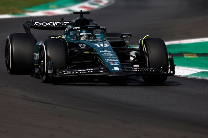 Aston Martin F1 Lance_Stroll_moeizaam_Monza_weekend