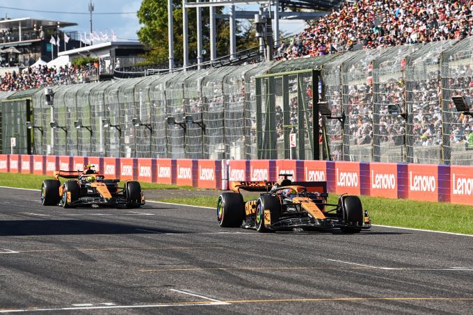 GP Japan 2023 McLaren_Piastri_voor_Norris_Suzuka