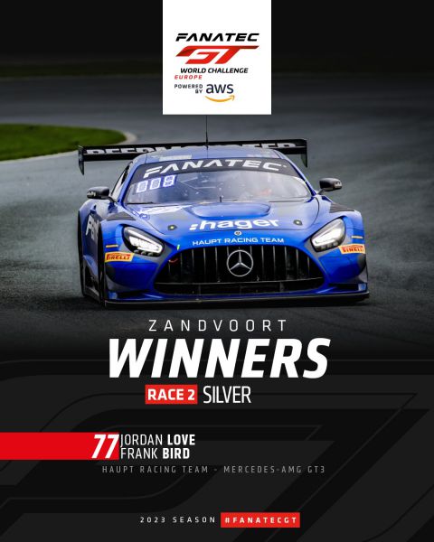 Fanatec GT World GT Championship EU powered by AWS Sprint Cup Round 10<br />
Circuit Zandvoort Foto Nr6