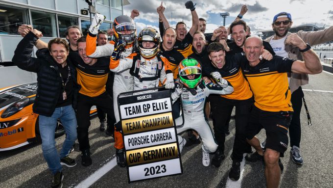 Porsche Carrera Cup Deutschland 2023 seizoensfinale Hockenheimring foto 3