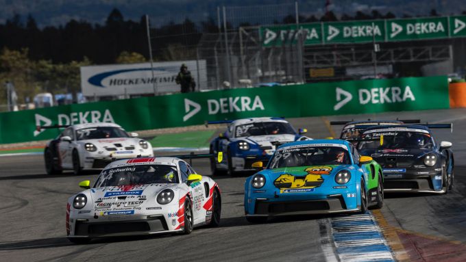 Porsche Carrera Cup Deutschland 2023 seizoensfinale Hockenheimring foto 9