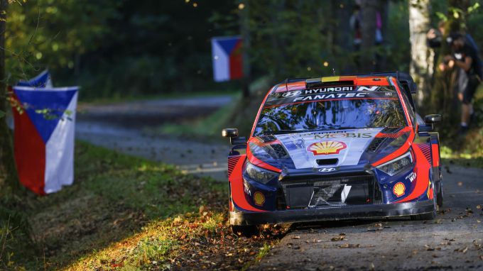 Central European Rally 2023 Thierry Neuville/Martijn Wydaeghe Hyundai i20 N Rally1 HYBRID
