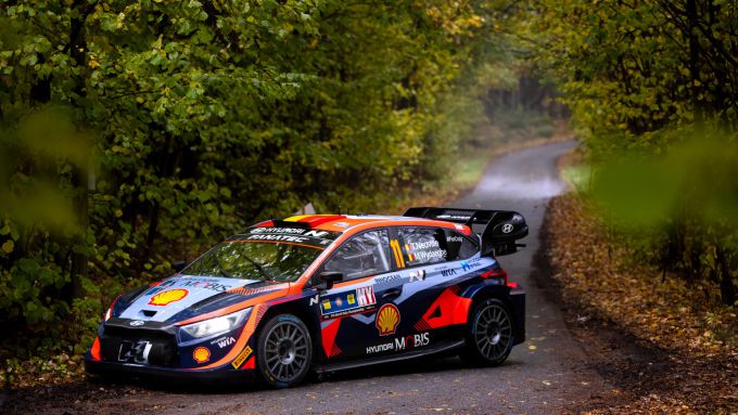 Central European Rally T Neuville / M Wydaeghe BEL Hyundai i20 N