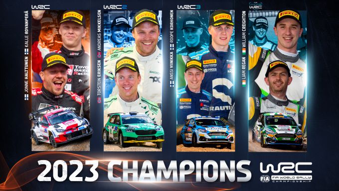 Forum 8 Rally Japan 2023 FIA_WRC_Champions_2023