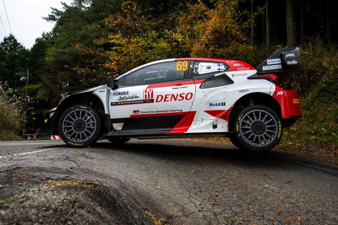 Forum 8 Rally Japan 2023 Toyota Nr69 Kalle Rovanpera