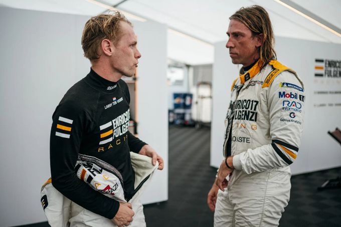 Larry ten Voorde en Enrico Fulgenzi Porsche Carrera Cup Italia