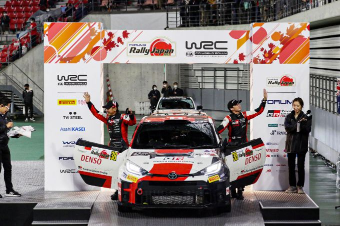 Toyota Gazoo Racing World Rally Team Rally Japan 2022 GR Yaris Rally1 Hybrid foto 3