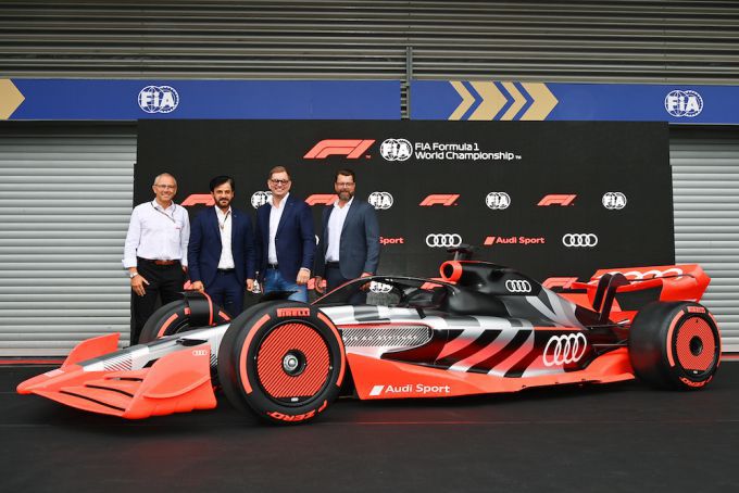 Audi F1 bekendmaking Spa-Francorchamps
