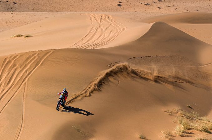 Kevin Benavides Red Bull KTM Factory Racing Team tijdens etappe 3