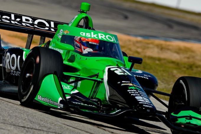 LIVERY Ed Carpenter IndyCar van Rinus ï¿½VeeKayï¿½ van Kalmthout