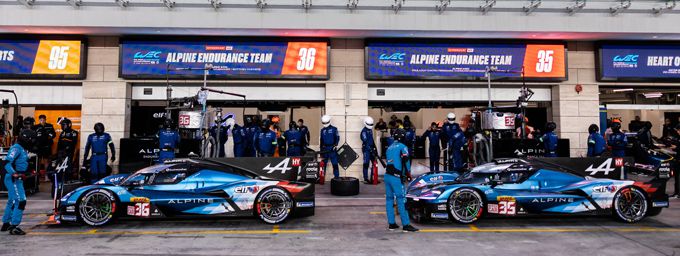 Succesvolle vuurdoop voor de Alpine A424 in Qatar