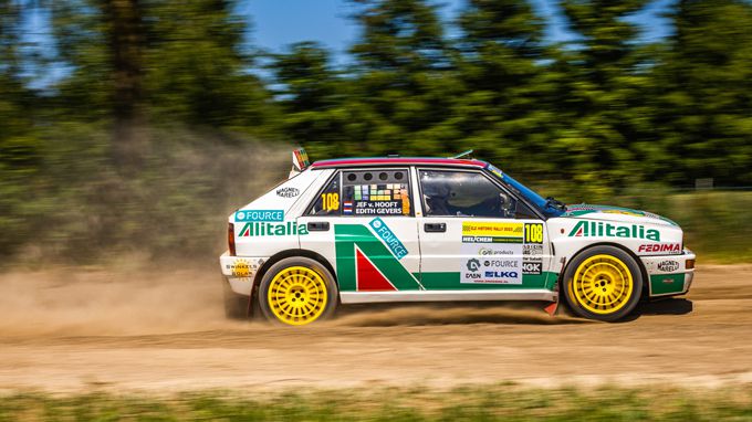 Voor Deltona Rallysport met LKQ Fource als sponsor van Stichting ELE Rally is dit de thuisrally, die ze eerder wisten te winnen – foto Robin Verheggen