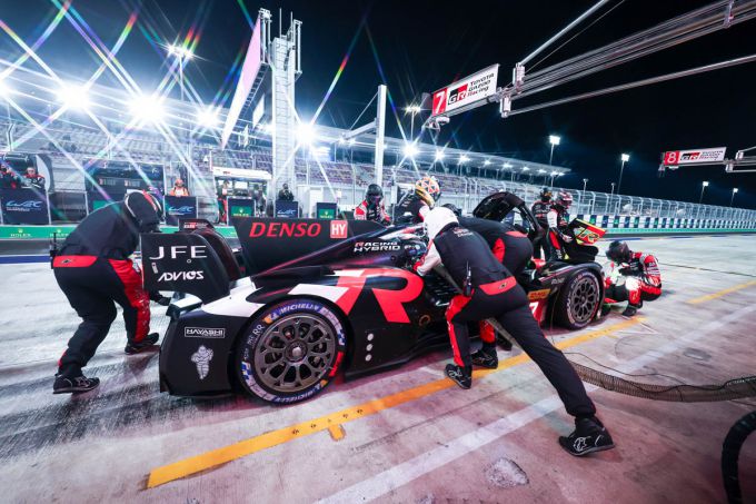 Qatar 1812 KM Toyota Gazoo Racing Nr7 Nyck de Vries Foto 6