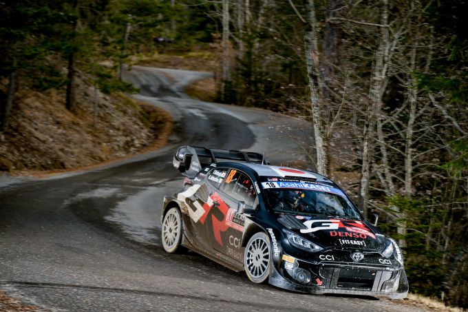 FIA_WRC_Croatia_Rally_2024 Toyota GR YARIS Rally1 HYBRID Foto 6 actie