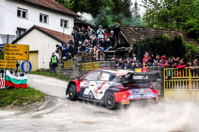 Kroatië Rally 2024 Hyundai i20 Thierry Neuville