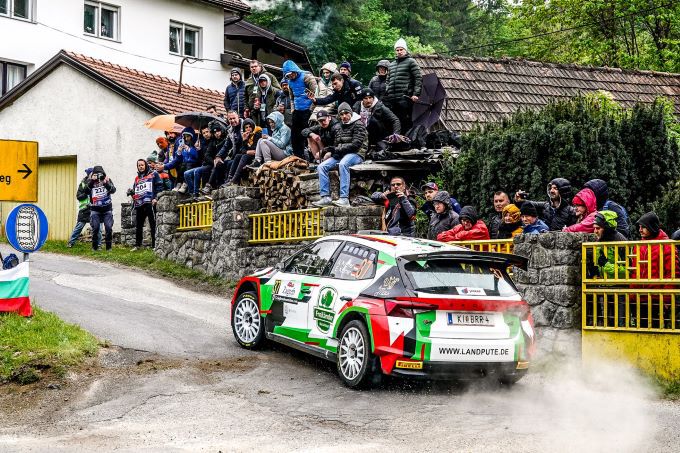 Kroatië Rally 2024 Skoda WRC2