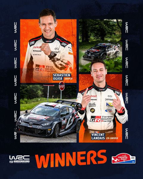 Croatia_Rally_2024 Ogier Landais winnaar