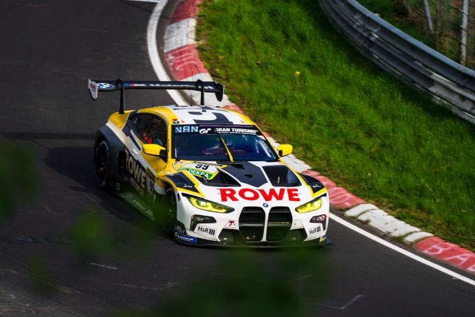 ADAC 24h Nürburgring Qualifiers zondag P4 voor Nr99 BMW M4 GT3 van Rowe Racing