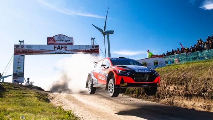 WRC Rally de Portugal 2024 Hyundai