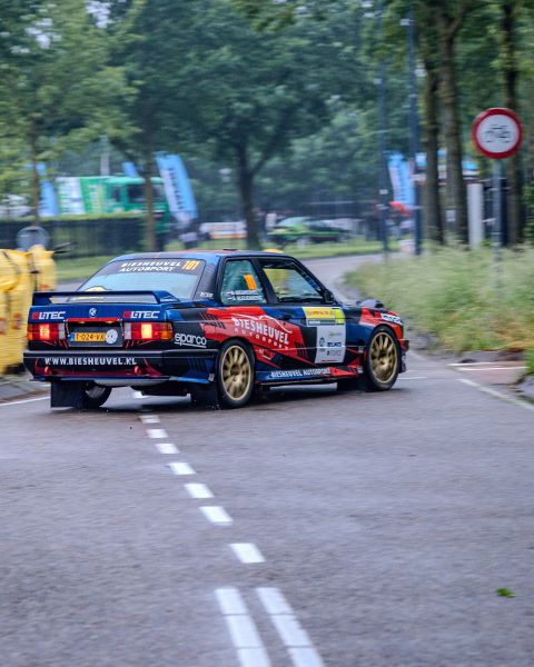 ELE Rally 2024 Antoine Biesheuvel/Saskia Bleijenberg BMW M3 Historic klasse