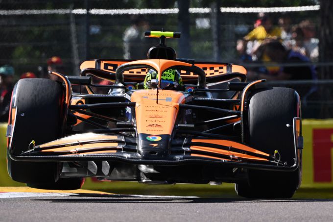 Lando Norris speculatieve denker na P2: "Als ik een ronde meer had gehad"