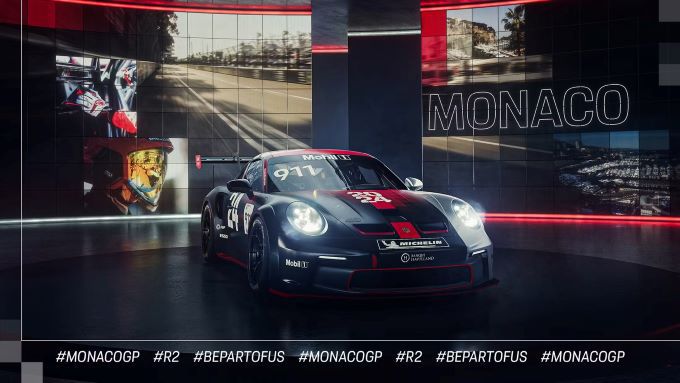 Mobil 1 Porsche Supercup Monaco 2024 event poster