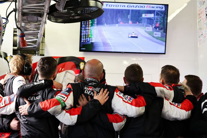 24 Uur Le Mans 2024 Nyck de Vries P2 Bron foto Toyota Gazoo Racing 11