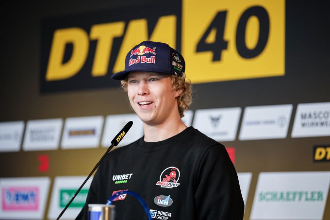 DTM weekend zandvoort Porsche Carrera Cup Benelux Kalle Rovanpera persconferentie