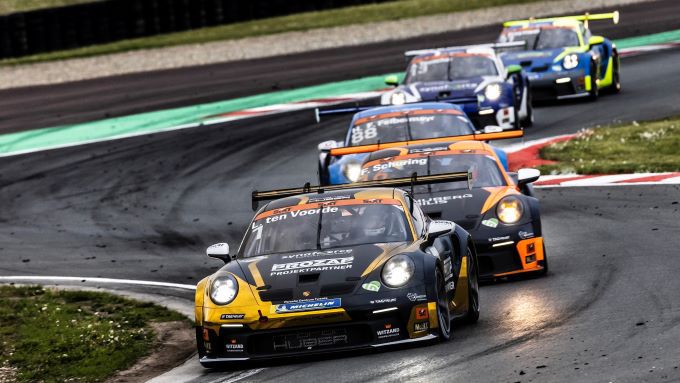 DTM Zandvoort Porsche Sixt Carrera Cup Deutschland Foto 6 Larry_ten_Voorde_voorop