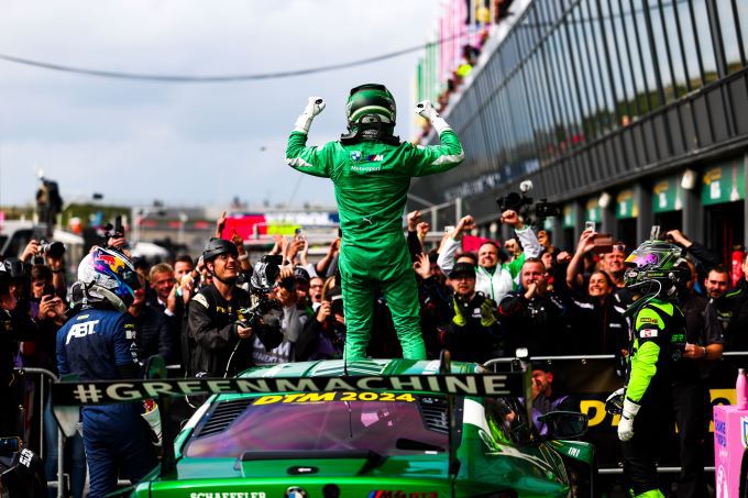 DTM Zandvoort juni 2024 Marco Wittmann was blij met de 19e overwinning in zijn DTM-carrière