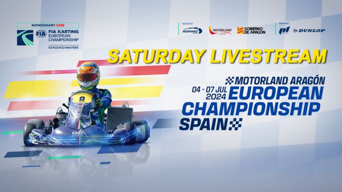 kwalificatie Heats van Ronde 1 FIA Europees Kampioenschap - KZ, KZ2 en KZ2 Masters op Motorland Aragón