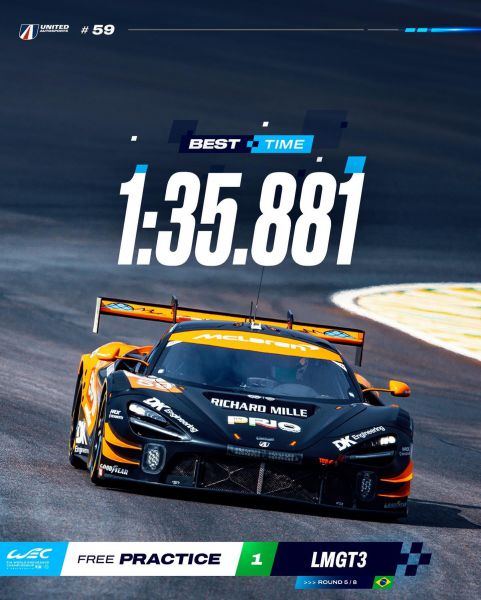 Rolex 6 Hours of São Paulo McLaren LMGT3