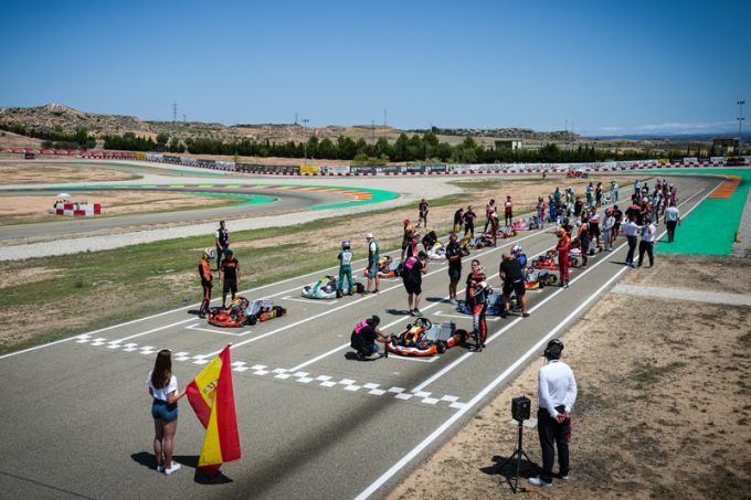Intens tempo in Spanje voor de KZ-Categorieën