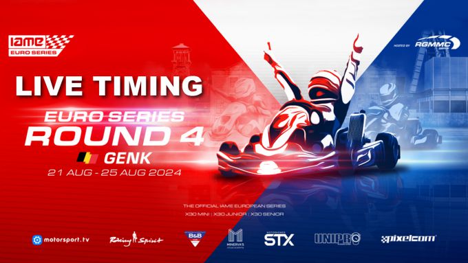 2024 IAME Euro Series Ronde 4 op het “Home of Champions” circuit van Genk