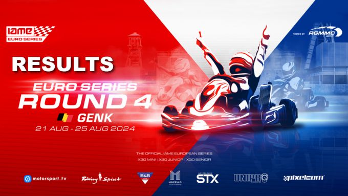 2024 IAME Euro Series Ronde 4 op het “Home of Champions” circuit van Genk