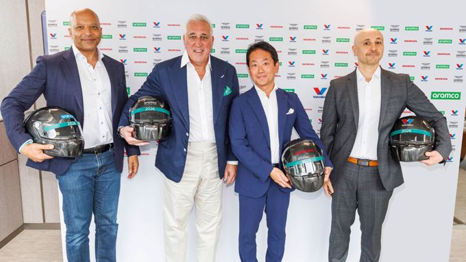 Aston Martin Formule 1® Team bereikt mijlpaal: samenwerking Aramco, Honda en Valvoline in aanloop naar F1-reglement 2026