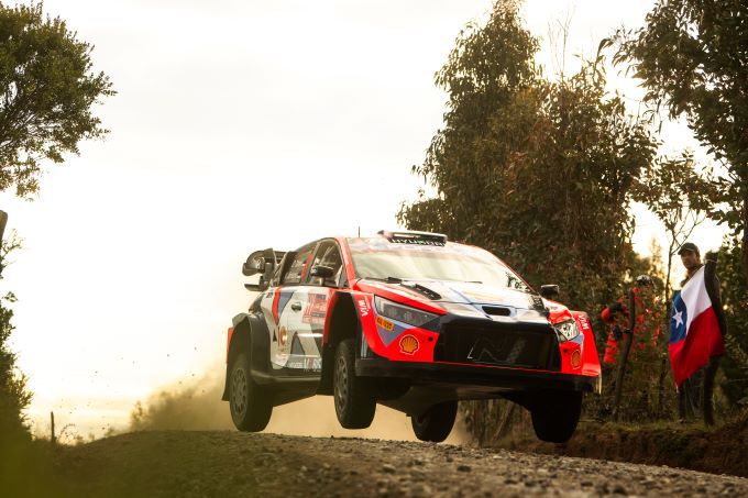 FIA WRC Rally Chile Bio Bio Foto 3 Ott Tanak P2 Hyundai i20 N Rally1 HYBRID