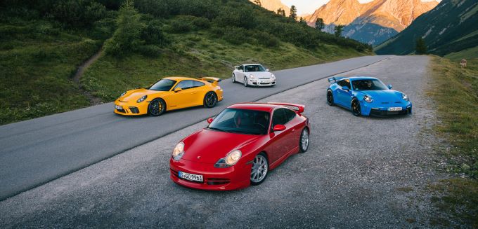 25 jaar Porsche 911 GT3: synoniem voor sportiviteit en innovatie met passie voor autosport en topprestaties