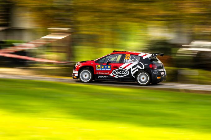 FIA WRC CER Rally Foto 4 P6 voor Nr6 Nikolay Gryazin/Konstantin Aleksandrov (Citroën C3 Rally2)